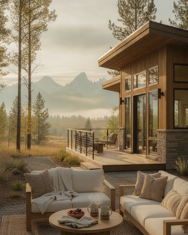 Modern Comfort, Peaceful Setting